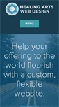 Mobile Screenshot of healingartswebdesign.com
